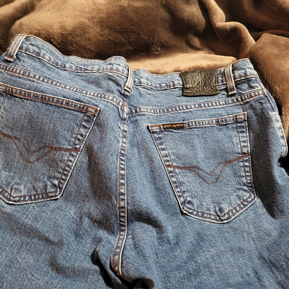 Harley-Davidson Blue Straight Leg Jeans